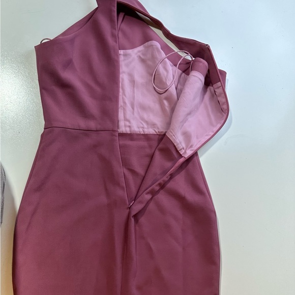 Likely Pinkish/Purple High Halter Neck Carolyn Foam Fitting Racer Back Dress 2 - Picture 9 of 16